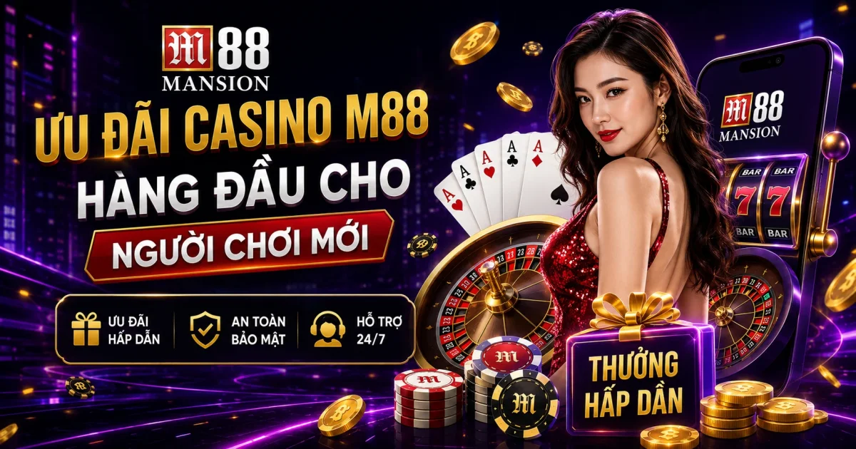 Ưu Đãi Casino M88 Hàng Đầu Cho Người Chơi Mới