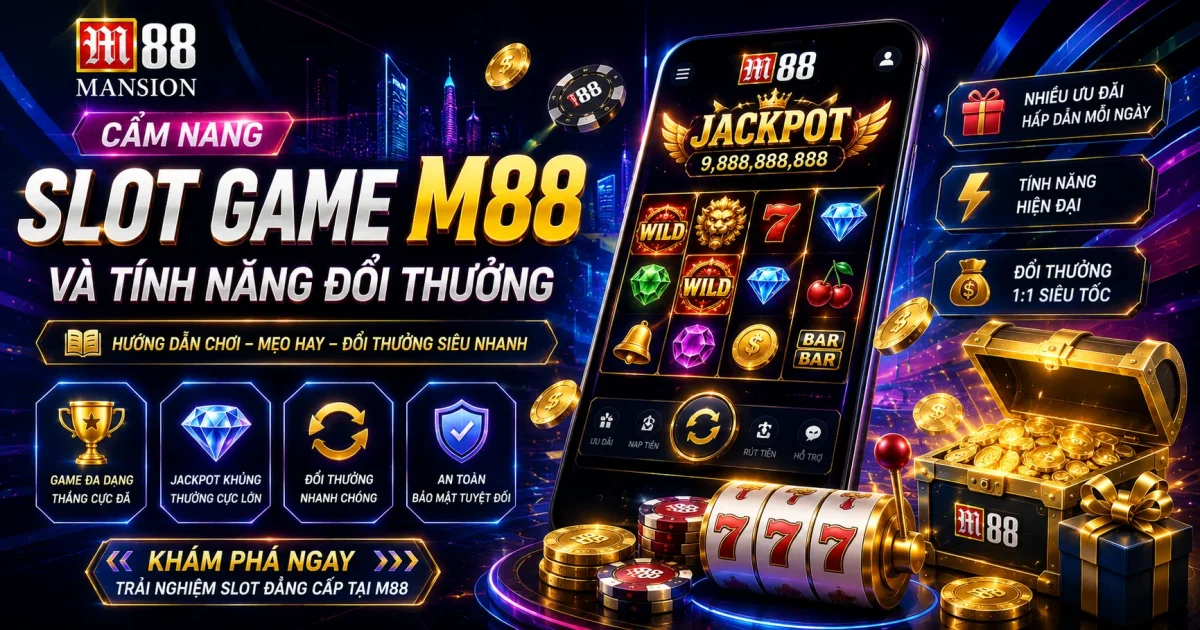 Cẩm Nang Slot Game M88 Và Tính Năng Đổi Thưởng