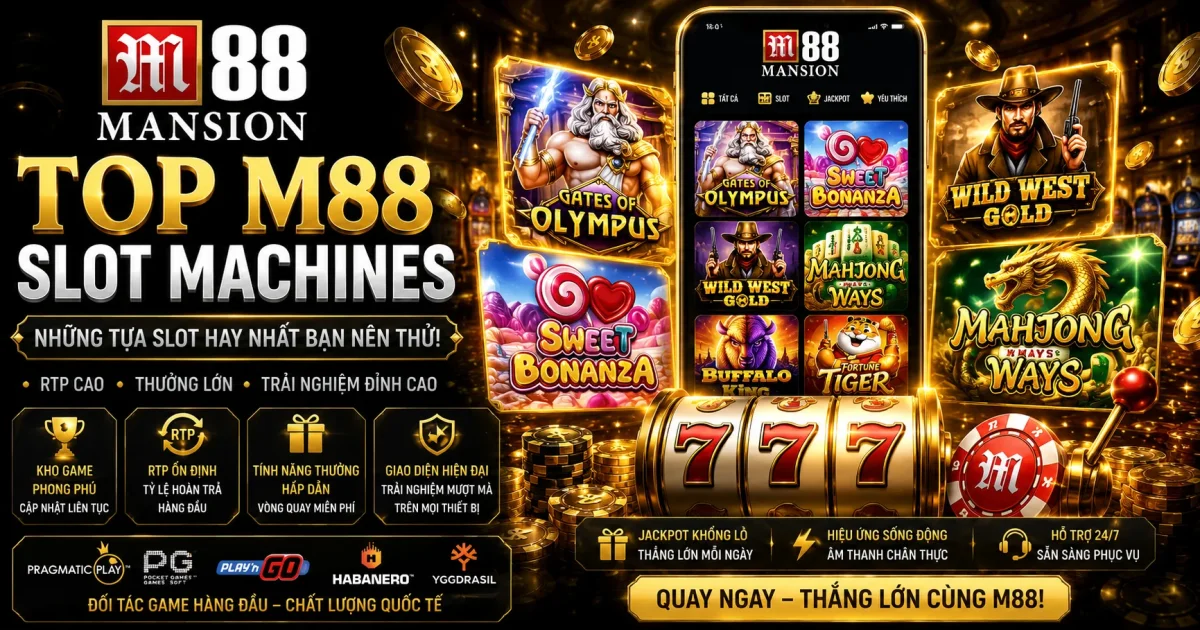 Top Máy Slot M88 Hấp Dẫn Nhất Bạn Nên Thử